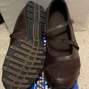 Skechers Active Bikers Step-Up flats, size 10